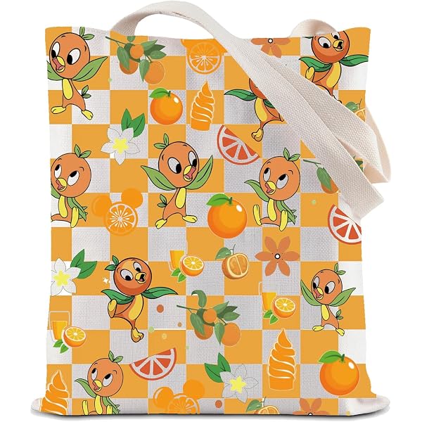 FOTAP Make-up-Tasche Mit Orange Bird Motiv – Stylische Kosmetiktasche Für Unterwegs