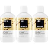IGK Legendary Shampoo 3-Pack &ndash; Strengthening Shampoo for Damaged, Weak, or Chemically Treated Hair