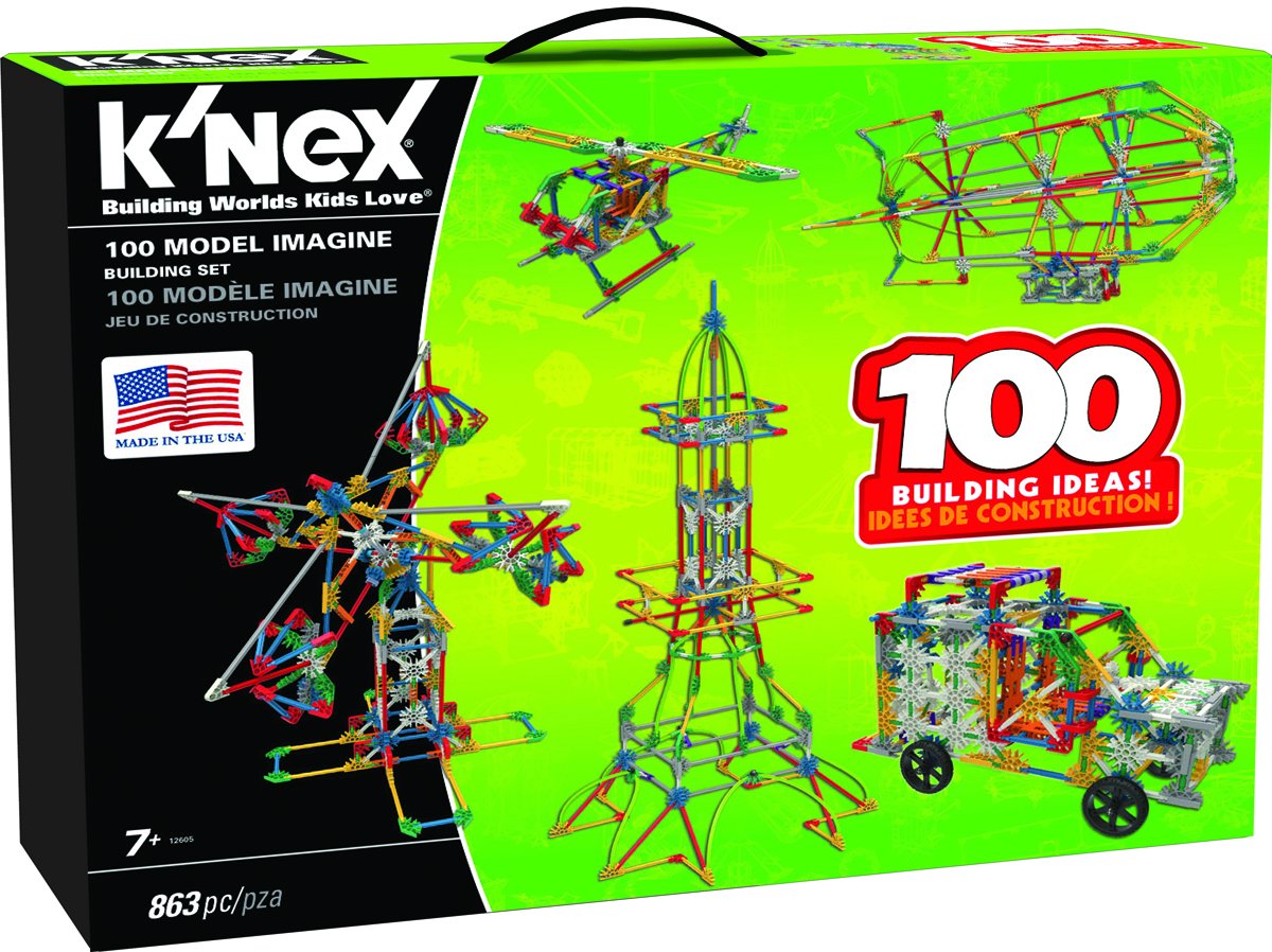 K'Nex 100 Model Imagine Building Set 9