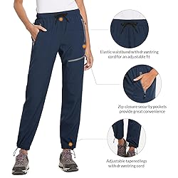 baleaf Travel Pants Women Hiking Long Tall