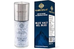 Maris Eclat Blue Salt - Rare Mineral, Hand-Harvested, Unprocessed, High Potassium, Natural, Lower Sodium, Kosher Certified (2