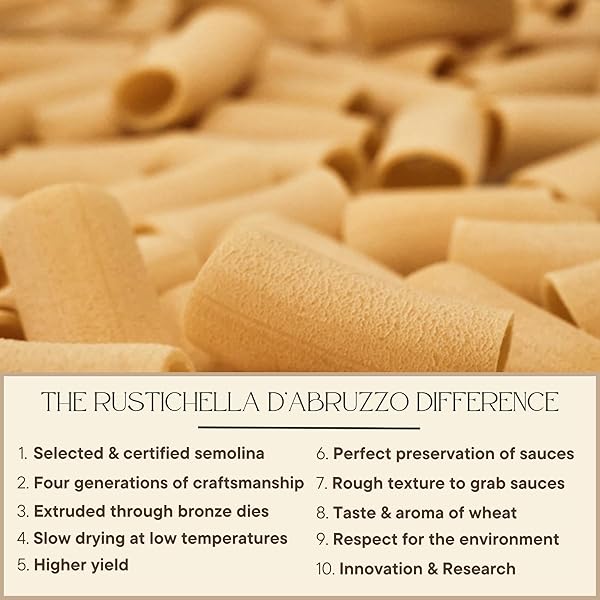 RUSTICHELLA D’ABRUZZO LINGUINE (PACK OF 3), 500G EACH – CLASSIC ITALIAN LONG PASTA – TONGUE-SHAPED BAVETTE FOR FISH AND SHELLFISH SAUCES