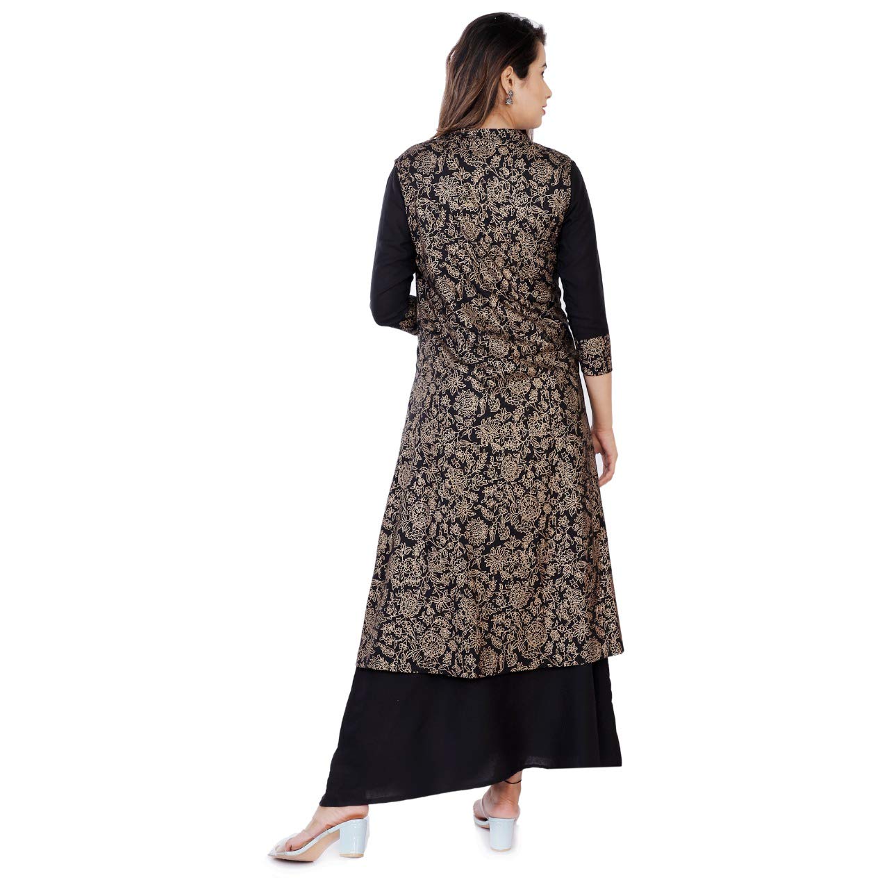 anarkali jacket kurti