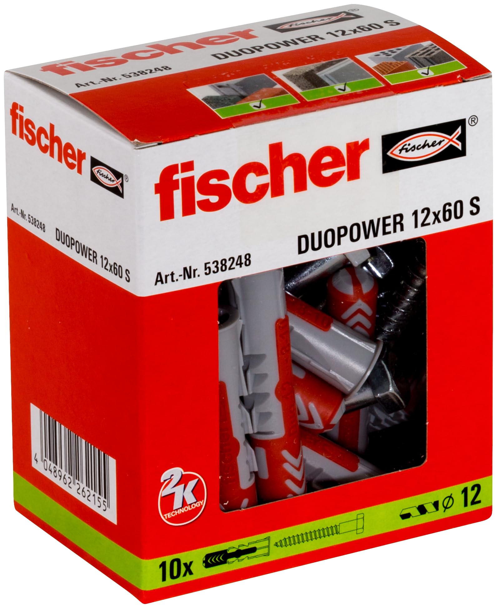 fischer DuoPower 12 x 60 S