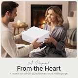 Thepaperbagstore White Extra Large Luxury Magnetic Gift Box 42x32x12cm view 8