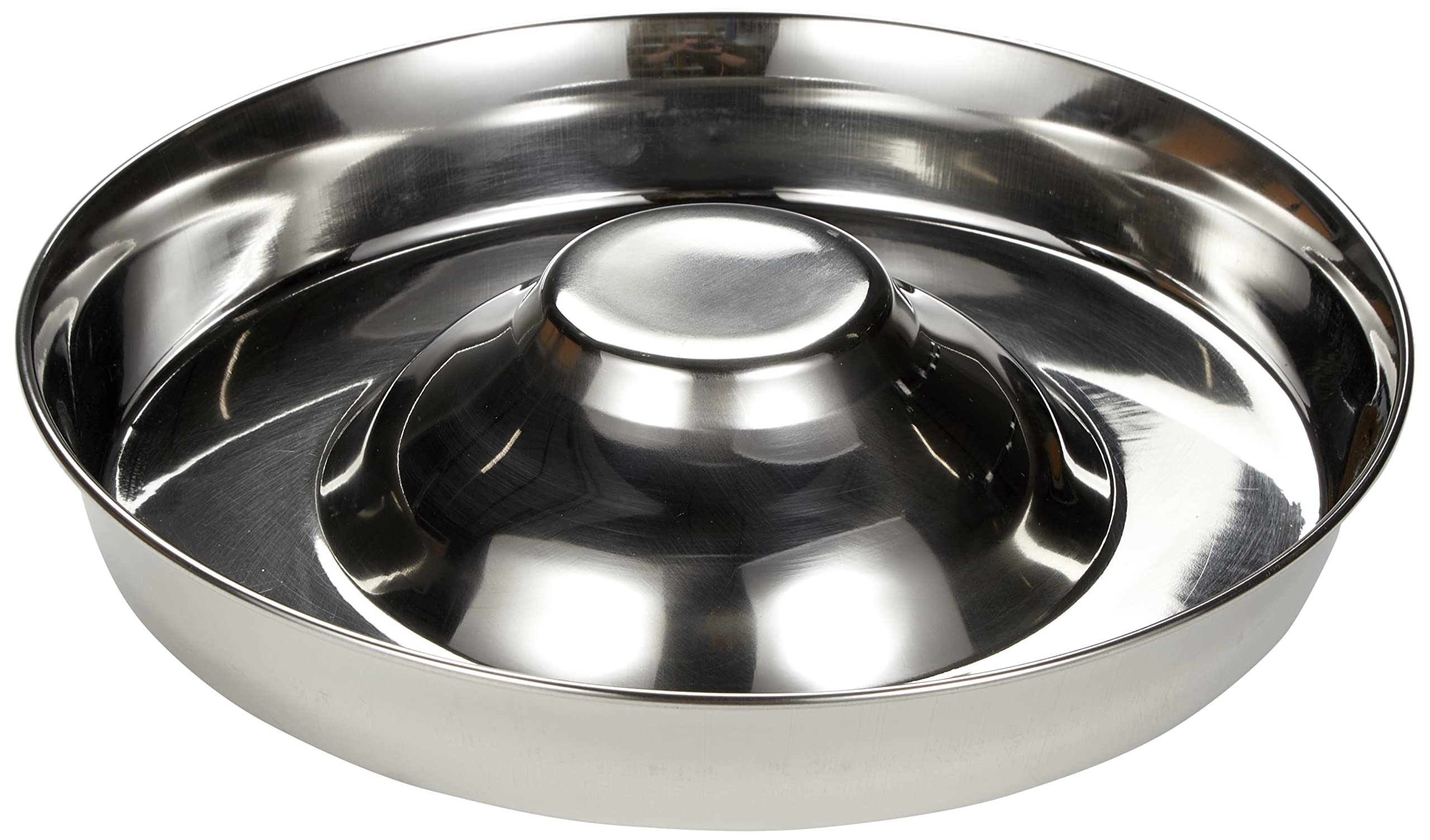 CROCI Slow Eating Steel Bowl for Puppy, 28 cm