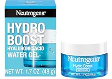 Neutrogena Hydro Boost Face Moisturizer with Hyaluronic Acid for Dry Skin, Oil-Free and Non-Comedogenic Water Gel Face Lotion