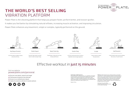 Buy Personal Power Plate Vibrating Platform Exercise Tool Online At Low Prices In India Amazon In
