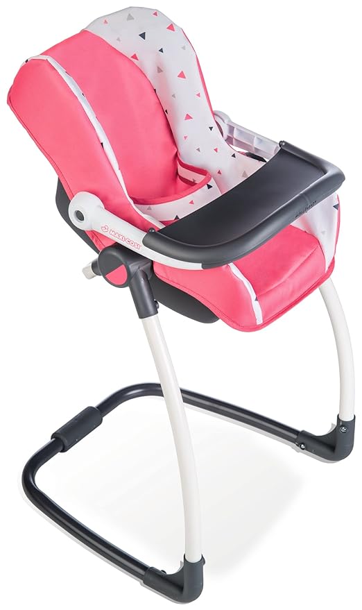 Smoby 240230 Maxi-Cosi 3-in-1 Multifunktionshochstuhl, rosa