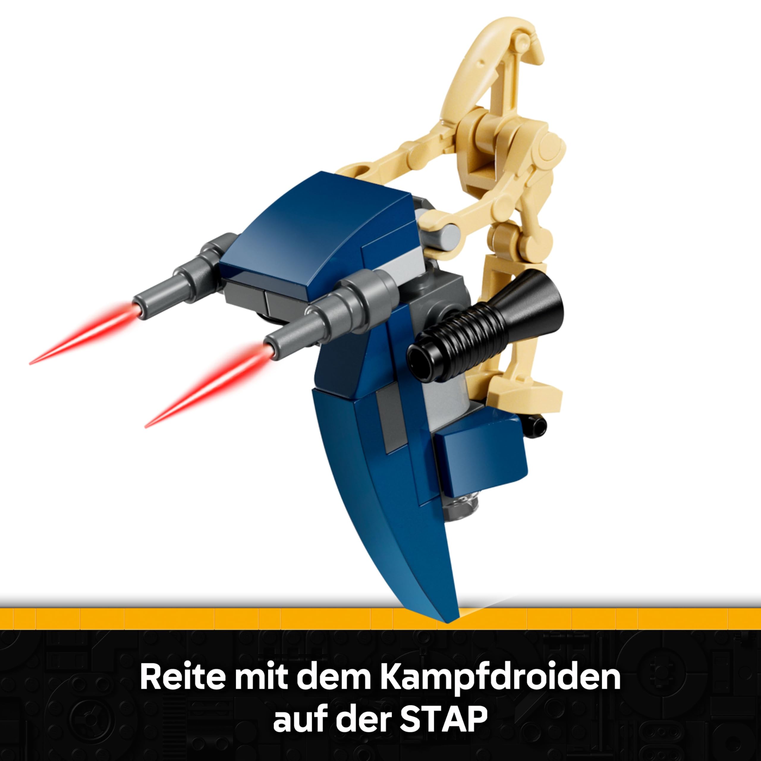 LEGO Star Wars: The Clone Wars MTT der Separatisten in der Schlacht von Felucia - Spielzeug mit Lichtschwert - Kinder Geschenk für Jungen und Mädchen - Modellbau zum Ausstellen und Sammeln - 75435 5