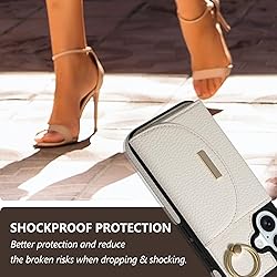 Keallce Case for iPhone 16 Wallet Case, Flip