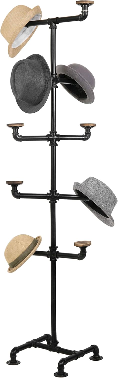 Best Matte Black Metal Standing Coat Rack