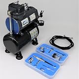 SwitZer Airbrush Paint Kit with Tank Two Double Action BDS 132 and BD-128P view 8