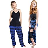Inspired Comforts Unisex Tearaway Post Surgery Recovery Pajama Pants with Side Snaps & Pockets