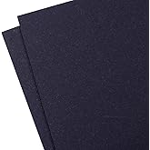 KYDEX Thermoform Sheet - (Type V) - (P1 Texture) - (0.080 Thickness) - (8in x 12in Sheets) - (Black) - (2 Pack) - for Holster Making, Cosplay, Airsoft Armor, Keel Guards