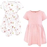 Luvable Friends Hudson Baby Sleeveless Dresses 2pk