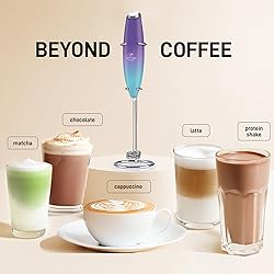Zulay Kitchen Powerful Double Whisk Milk Frother
