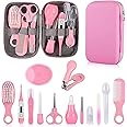 Baby Grooming Kit, Infant Safety Care Set with Hair Brush Comb Nail Clipper Nasal Aspirator,Baby Essentials Kit for Newborn G