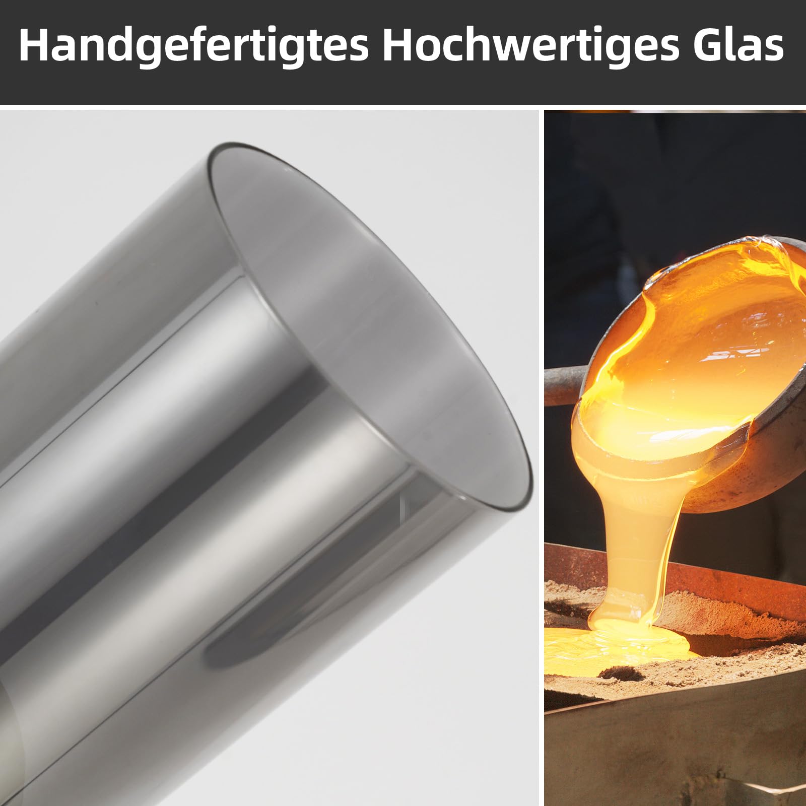 CBJKTX Hängelampe Vintage Pendelleuchte Esstisch - Glas Hängeleuchte G9 1 Flammig Esstischlampe Hängend Schwarz Retro Pendellampe Höhenverstellbar für Wohnzimmer Schlafzimmer (ohne Leuchtmittel) 7