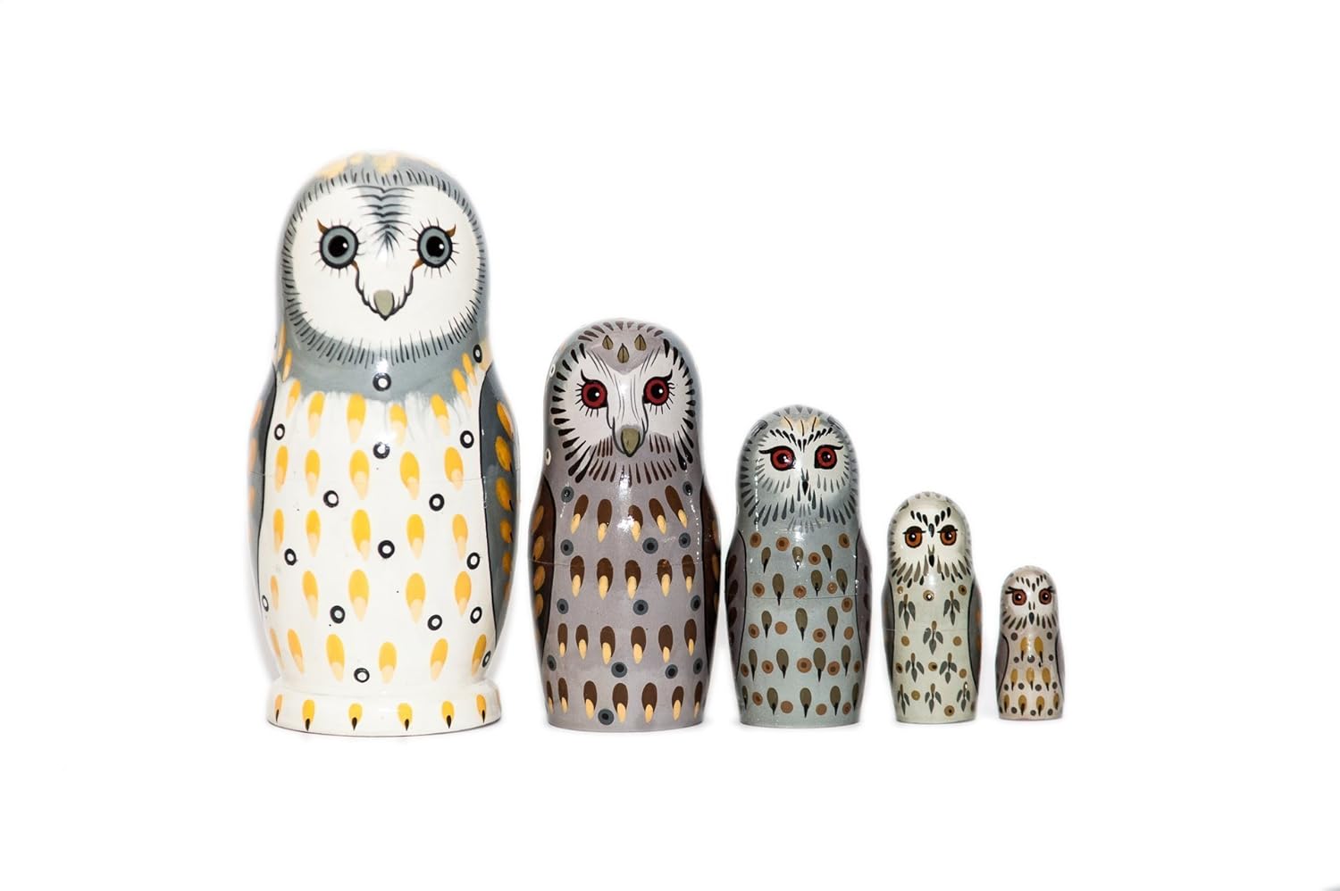 owl nesting dolls