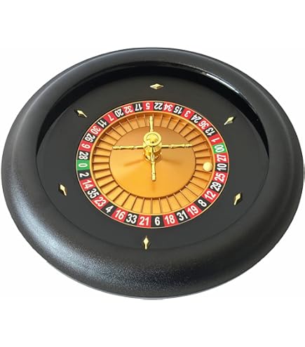 Amazon.com: 18 Inch Roulette Wheel Set with Single-Zero Layout