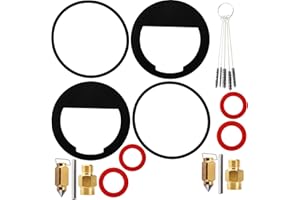 YOFMOO Carburetor Rebuild Kit Compatible with Kohler K-Series K90 K91 K141 K160 K161 K181 K191 K241 K301 K321 K330 K331 K341 K482 K532 2575701 25-757-01 2575701S 2575701-S 25-757-01-S 4 6HP Pack of 2