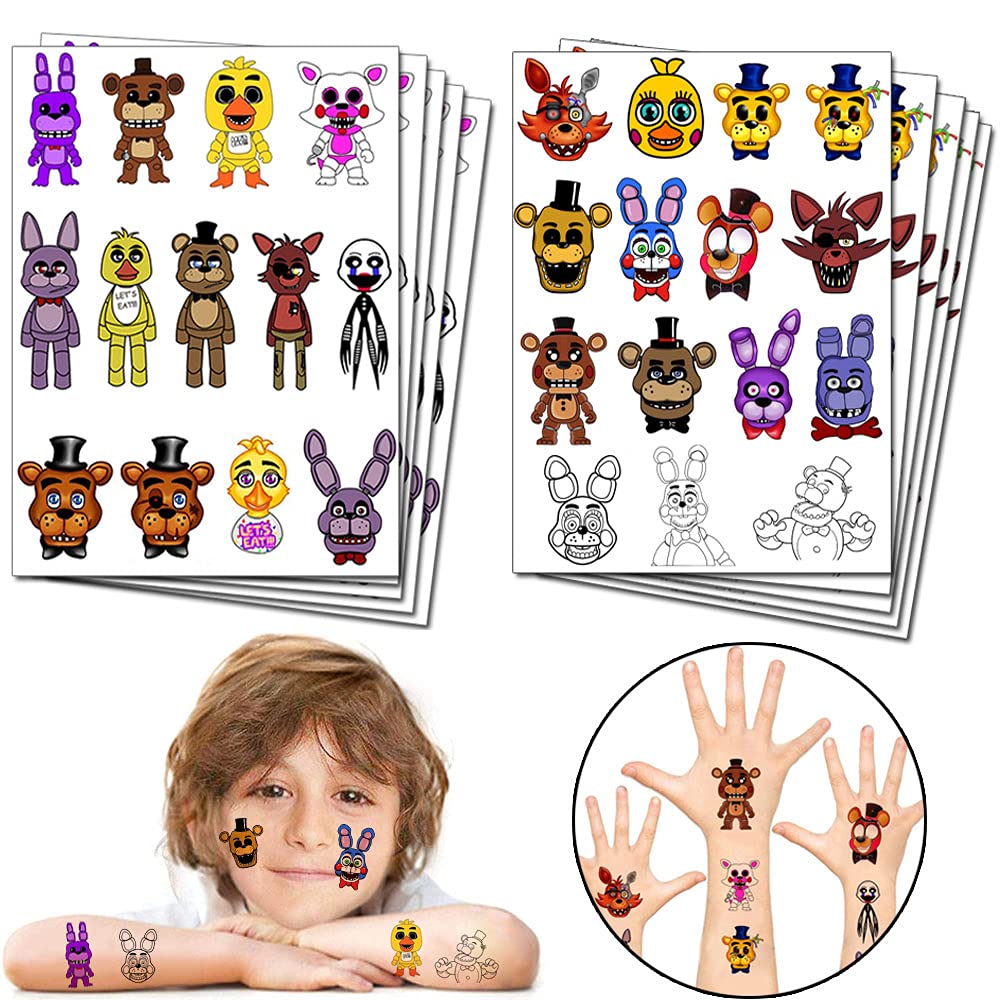 Mua Video Game Party Favor Temporary Tattoos for Five Nights at Freddy ...