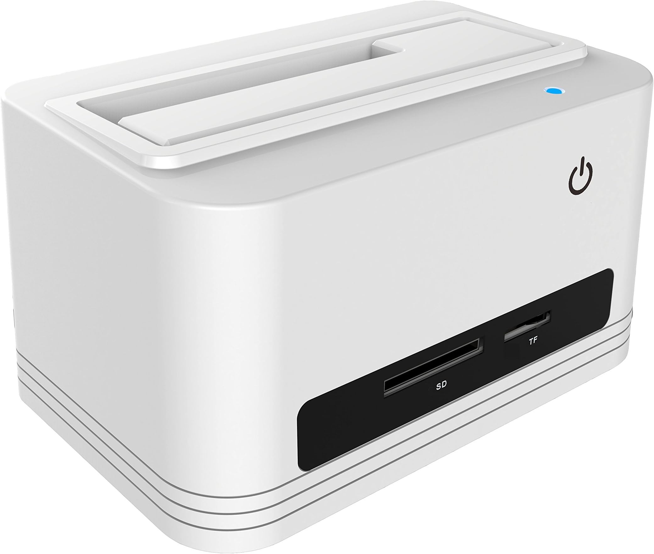 Z-305 - Single Bay USB 3.0 HDD/SSD Docking Station with Multi Card Reader and Hub, Support drive up to 8TB