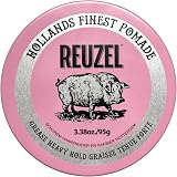 REUZEL Pink Grease Pomade Heavy Hold 3.38oz Oil Based Matte Shine