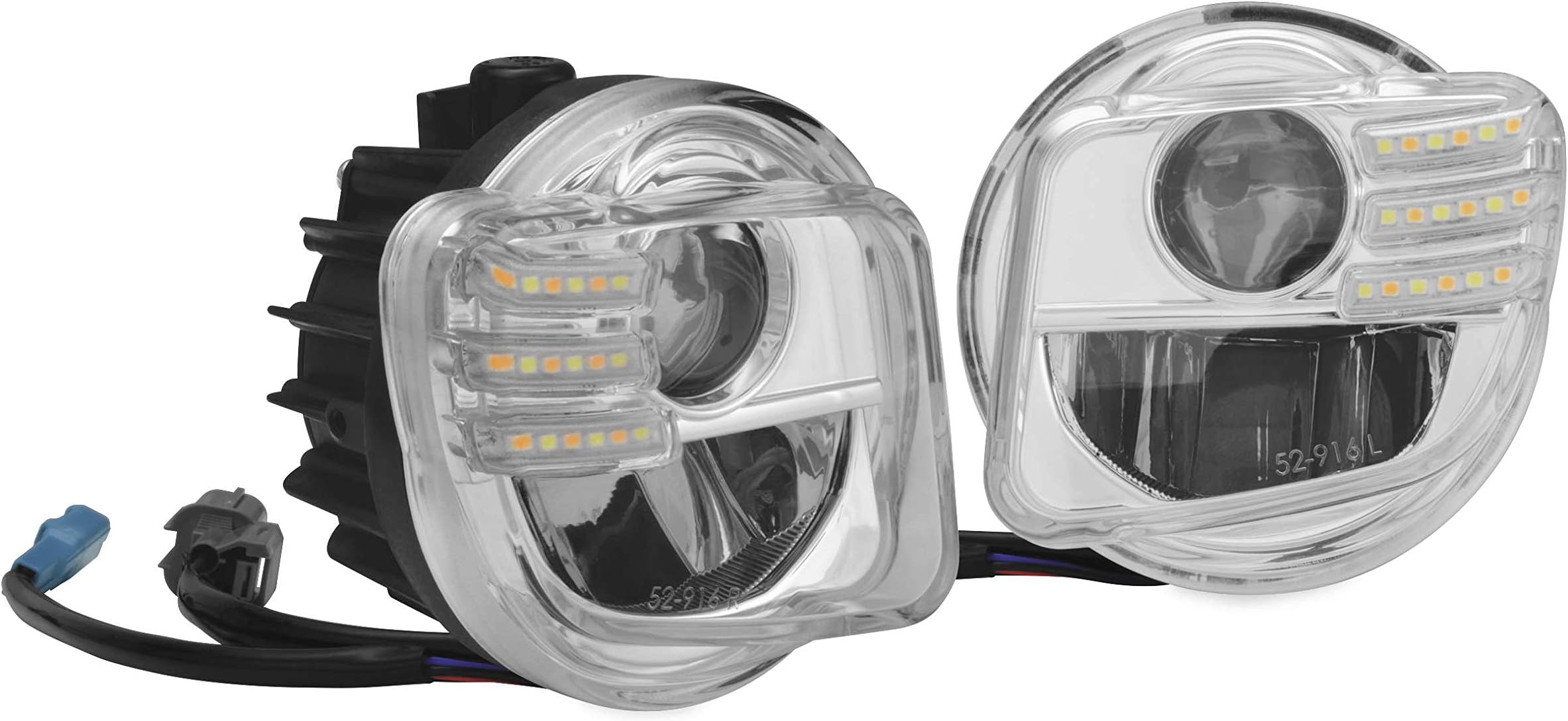 Show Chrome Gl1800 12-17 Tridium Led Fog Light Gl1800 52-916A New
