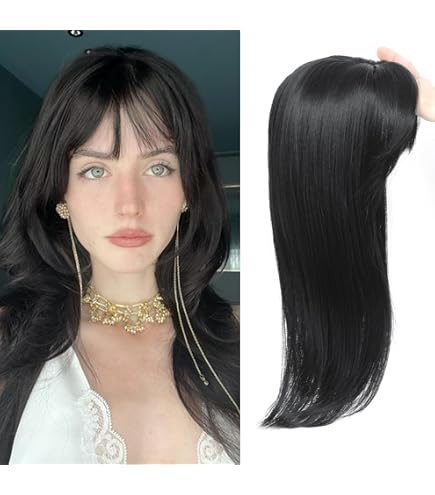 18 Inch Human Hair Topper with 360° 3D Scalp for Thinning Hair Amazon.com : OLLAVO Hair Toppers for Women Real Human Hair  main image 4