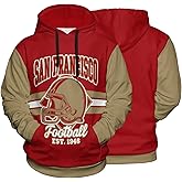 Men's Football Hoodie Team City Pullover Hooded for Men Women 3d Print Casual Sweatshirt Hooded Fan Gift