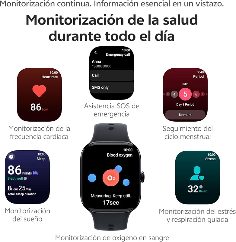 Watch GT2 Smart Watch, 25 Dias, Modos GPS e Desportivo
