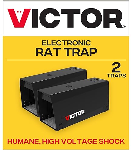 Amazon.com : Victor Indoor Electronic Rat Trap, Humane Electric