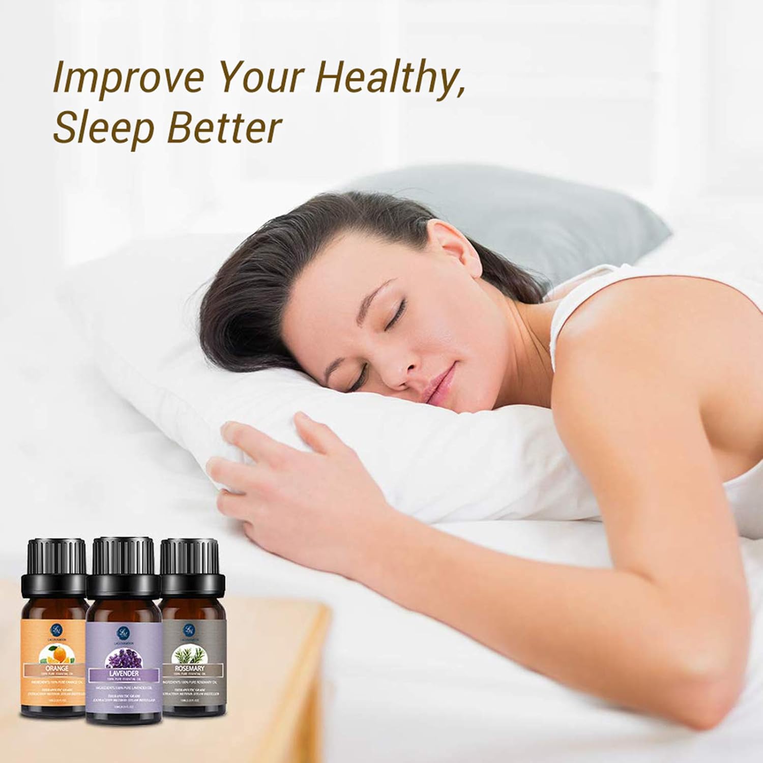 Lagunamoon Essential Oils Gift Set for Diffuser: Health & Personal Care