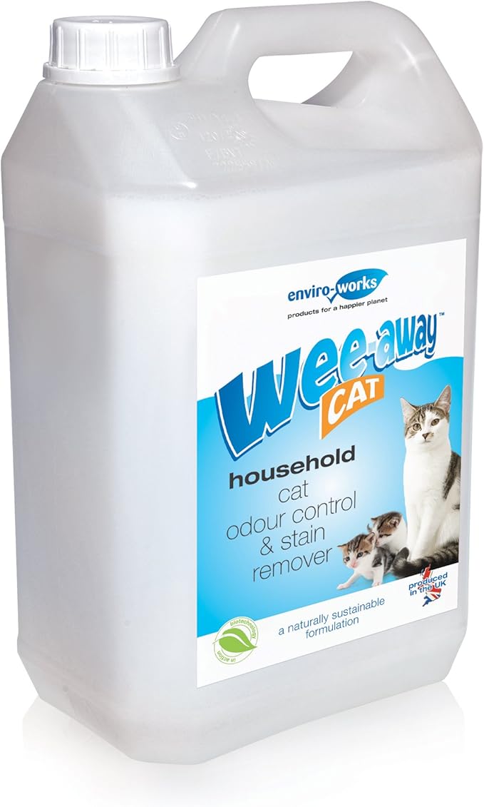 Wee Away Produit Anti Odeurs Special Urine De Chat 5 L Amazon Fr Animalerie