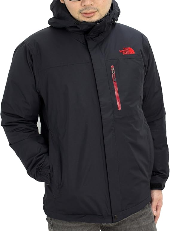 Amazon Co Jp ザ ノース フェイス The North Face ゼウス トリクライメイト ジャケット Np618 Kr ブラック レッド M 服 ファッション小物