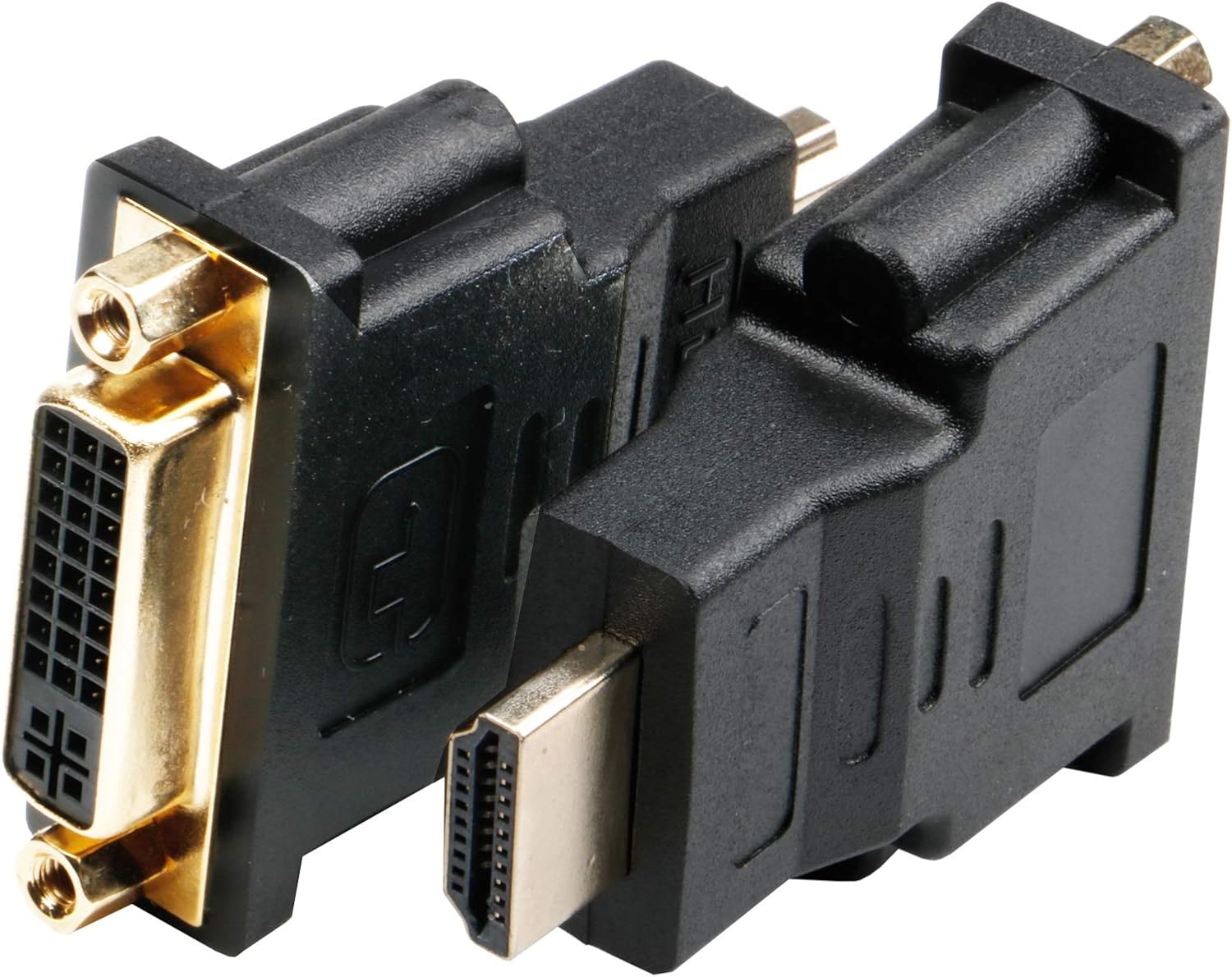 HDMI to DVI Adapter 2-Pack, Bi-Directional HDMI Male to DVI-D Female Converter, Support 1080P, 3D for PS3,PS4, TV Box, Blu-ray, Projector, HDTV : Computers & Accessories