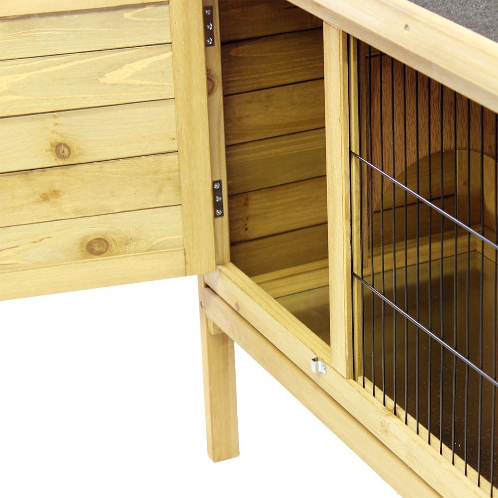 Gabbie 92x45x70 cm Conigliera Stella in Legno Gabbia per Conigli Prodotti per animali domestici Gabbie 92x45x70 cm Conigliera Stella in Legno Gabbia per Conigli Prodotti per animali domestici