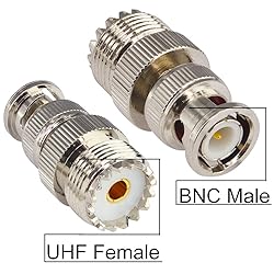 onelinkmore PL259 SO239 to BNC Adapter Kit Coaxial