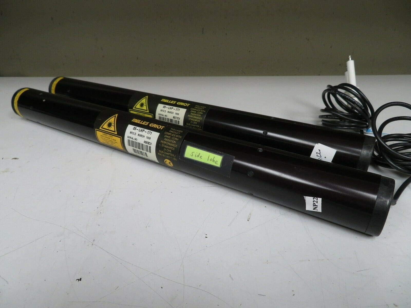 Melles Griot 05-LHP-171 HeNe Helium-Neon Laser 15mW max Output NP22