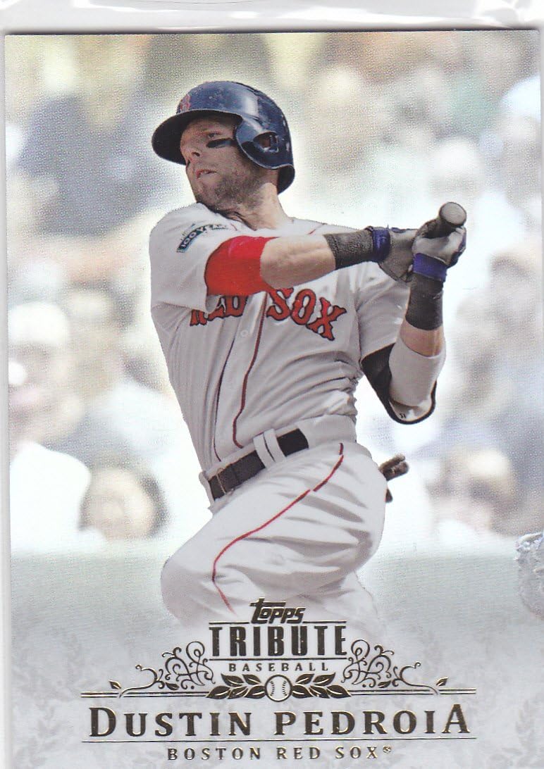 2013 TOPPS TRIBUTE BASEBALL DUSTIN PEDROIA CARD At Amazon s Sports 