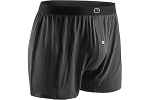 MORNIUNDER Mens Boxers for Men Underwear Shorts - Soft Loose Comfortable Breathable
