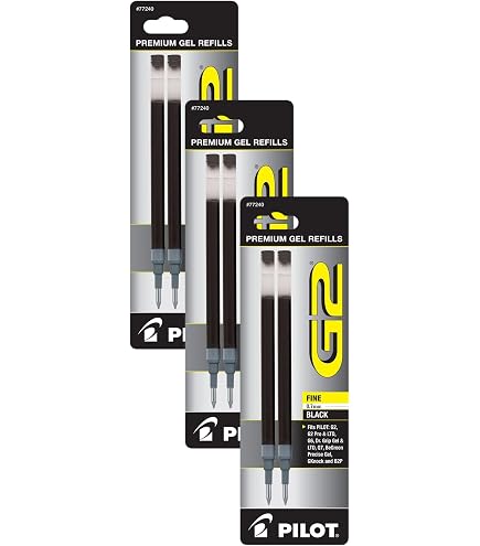 thumbnail image 2 of Pilot G2 Premium Gel Ink Pen Refills 0.70 Mm , Fine Point 2 of 13