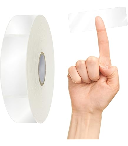 500 Pieces Book Spine Clear Label Protector | Transparent Labels For