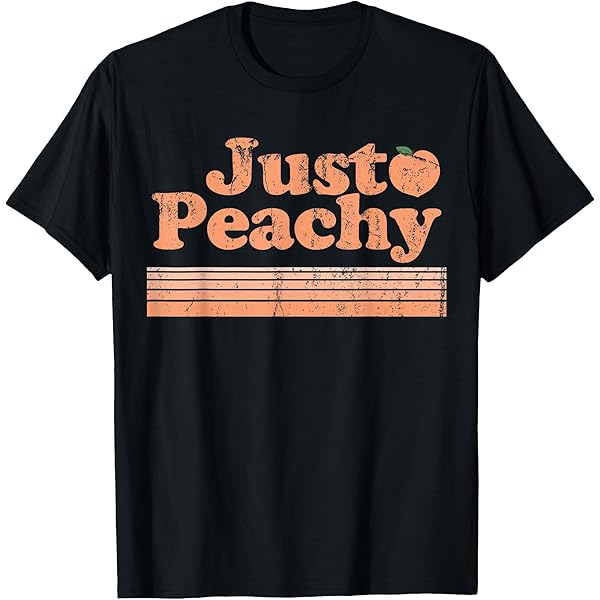 Amazon.com: Peaches Sweet Fruit Peach T-Shirt : Clothing, Shoes