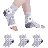 Neuropathy Socks for Women and Men, Nano Soothe Relief Compression Socks Toeless Compression Socks Ankle Compression Sleeve for Arch Support, Plantar Fasciitis Foot Swelling