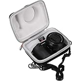 FBLFOBELI Camera Case for Sony Alpha a6000/a6400/a6600/a6100/a5100/a6300 | Hard EVA Shell, Shockproof &amp; Water-Resistant, Custom Molded Interior, Detachable Shoulder Strap, Travel Storage Bag