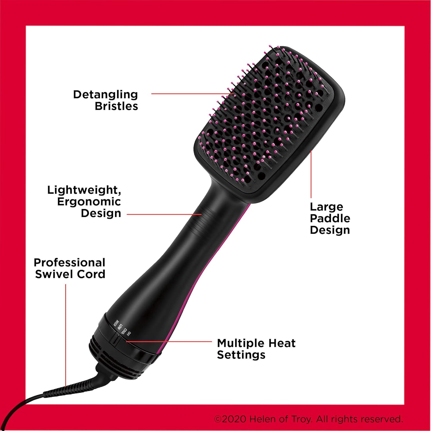 Revlon One-Step Hair Dryer & Styler, Black: Beauty
