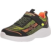 Skechers Kids Boys Hyper-Blitz-Hydro-Tronix Sneaker, Black/Lime, 11, Little Kid